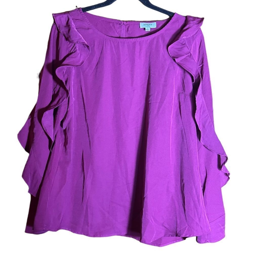 Umgee Ruffled Long Sleeve Top 📦